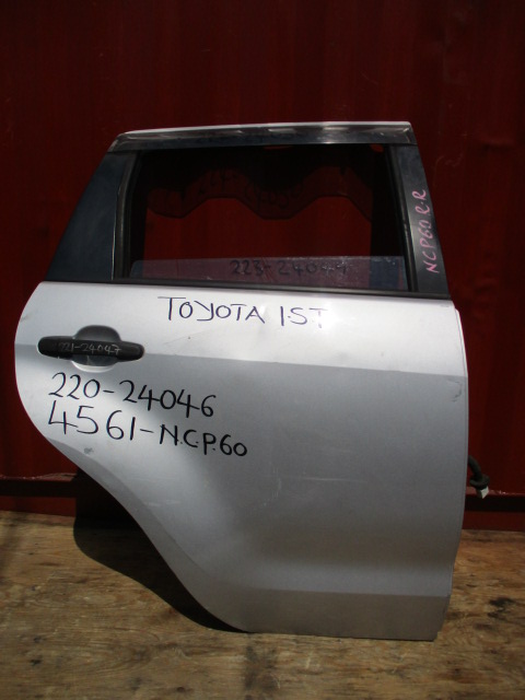 Used Toyota IST DOOR SHELL REAR RIGHT